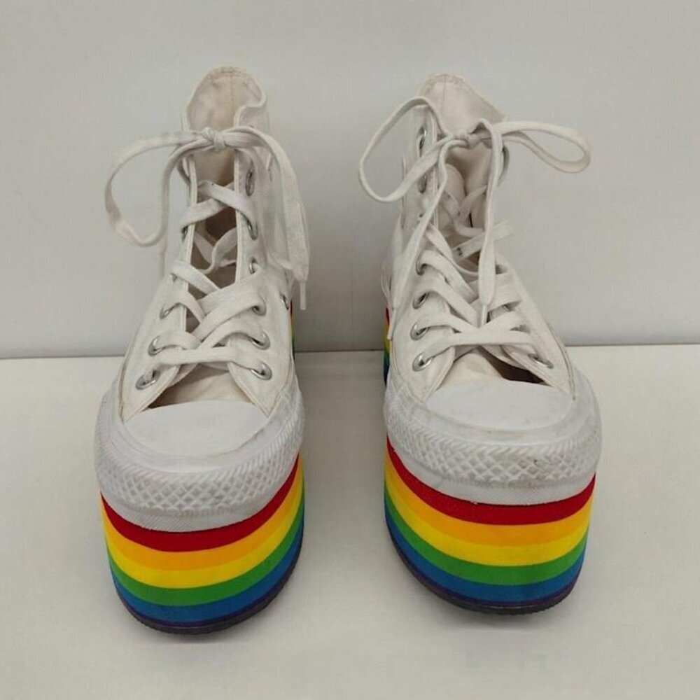 Converse x Miley Cyrus Chuck Taylor All Star Platform Hi Shoes - Picture 9 of 9